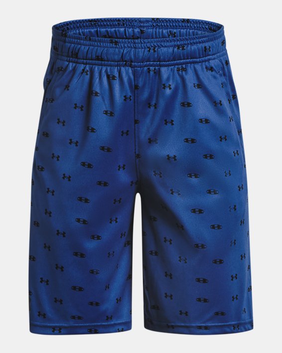 Boys' UA Prototype Printed Shorts, Blue, pdpMainDesktop image number 0